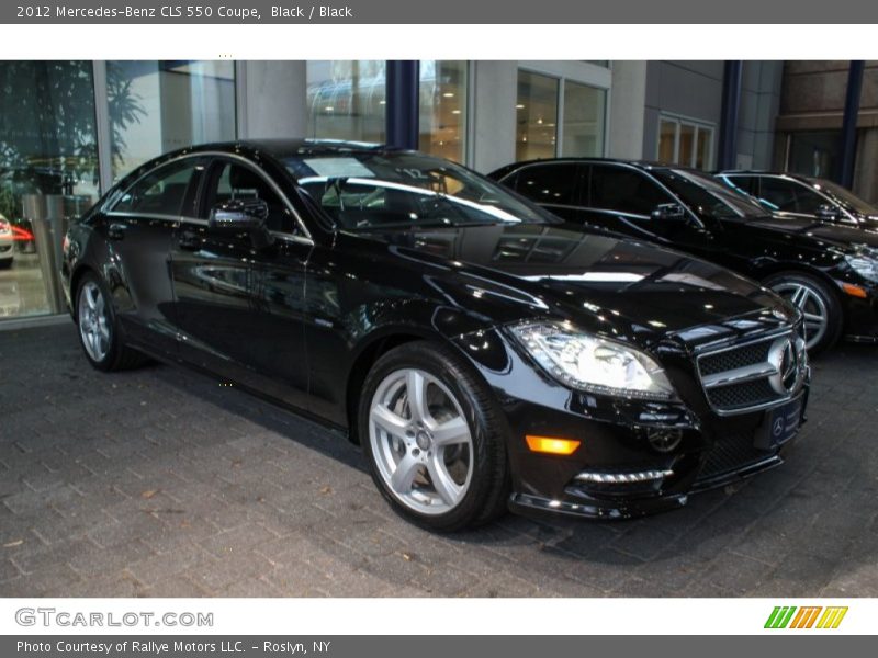 Black / Black 2012 Mercedes-Benz CLS 550 Coupe