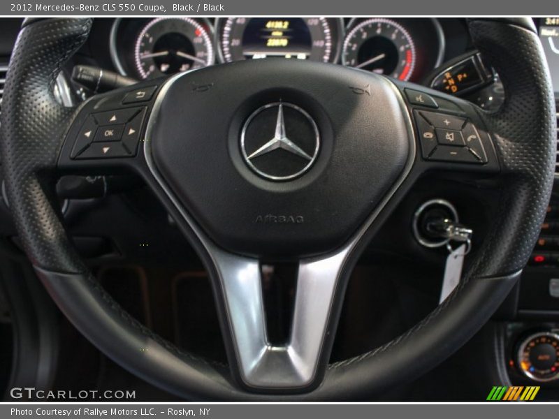 Black / Black 2012 Mercedes-Benz CLS 550 Coupe