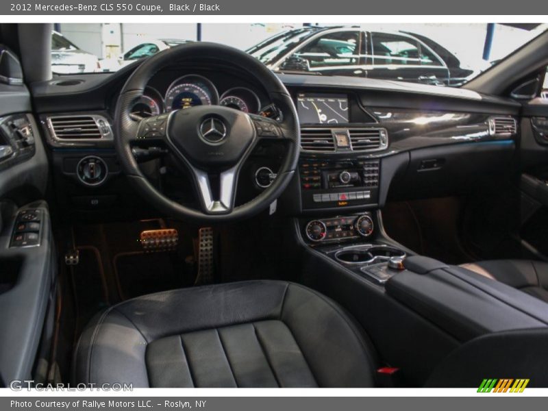 Black / Black 2012 Mercedes-Benz CLS 550 Coupe