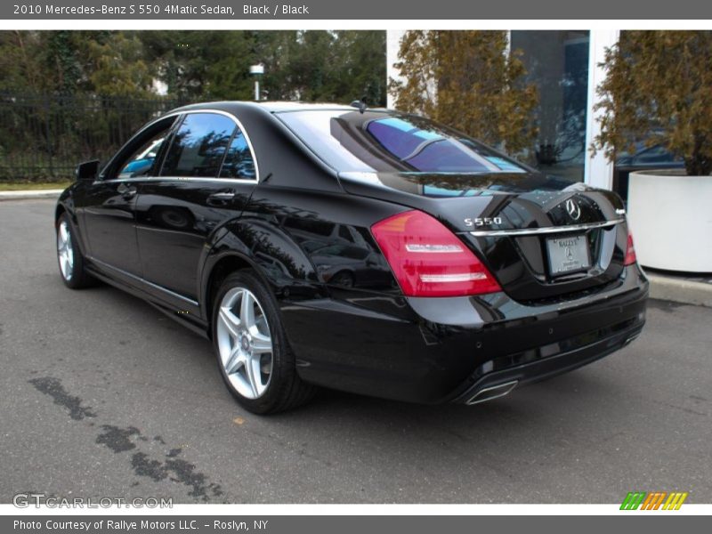 Black / Black 2010 Mercedes-Benz S 550 4Matic Sedan