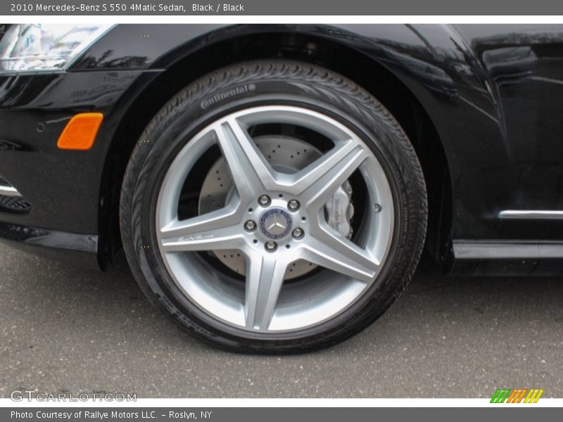 Black / Black 2010 Mercedes-Benz S 550 4Matic Sedan
