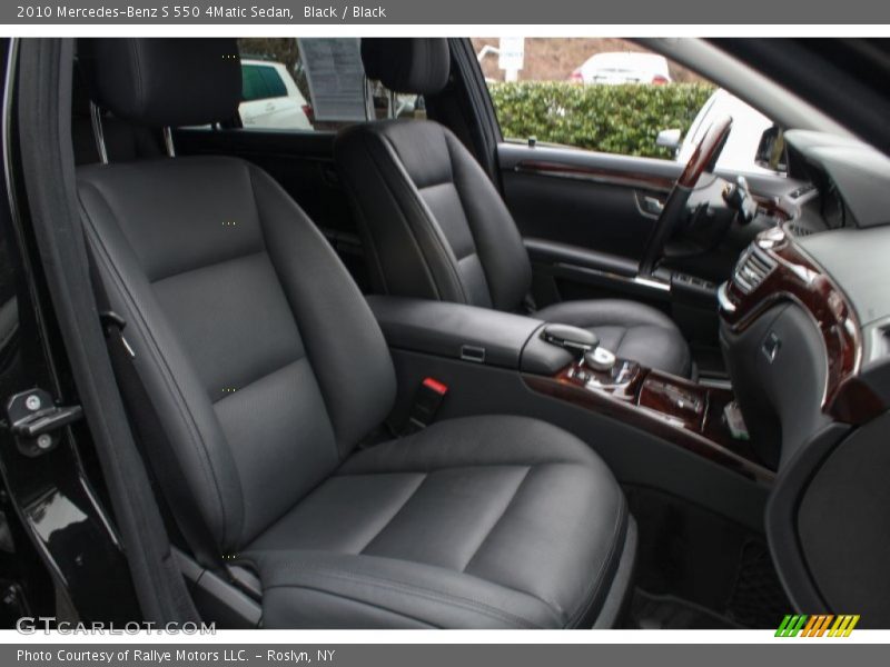 Black / Black 2010 Mercedes-Benz S 550 4Matic Sedan