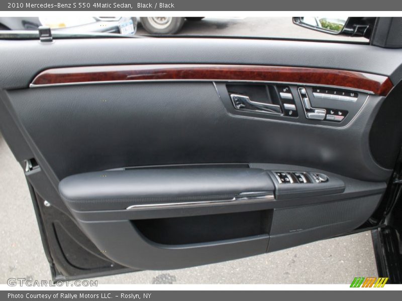 Black / Black 2010 Mercedes-Benz S 550 4Matic Sedan