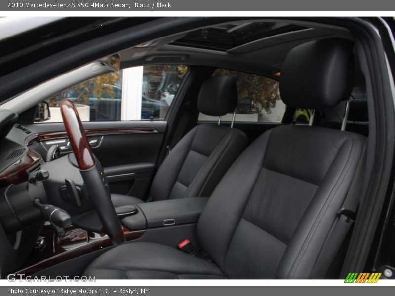 Black / Black 2010 Mercedes-Benz S 550 4Matic Sedan