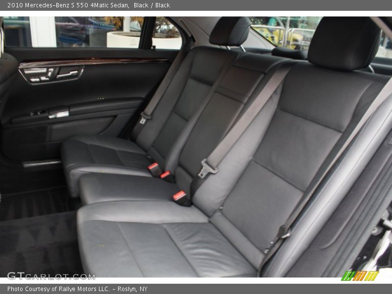 Black / Black 2010 Mercedes-Benz S 550 4Matic Sedan