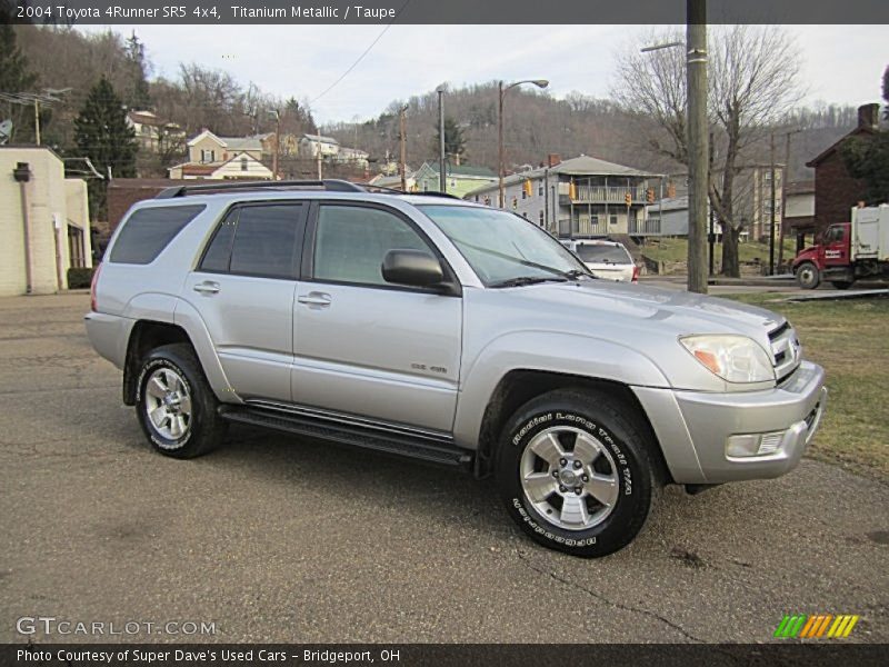Titanium Metallic / Taupe 2004 Toyota 4Runner SR5 4x4