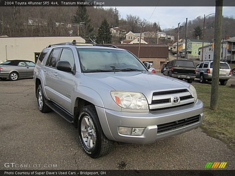 Titanium Metallic / Taupe 2004 Toyota 4Runner SR5 4x4