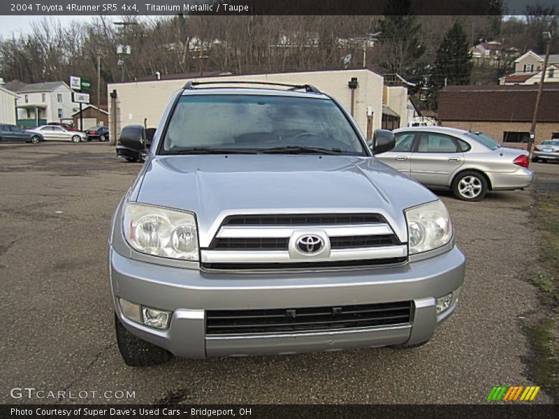 Titanium Metallic / Taupe 2004 Toyota 4Runner SR5 4x4