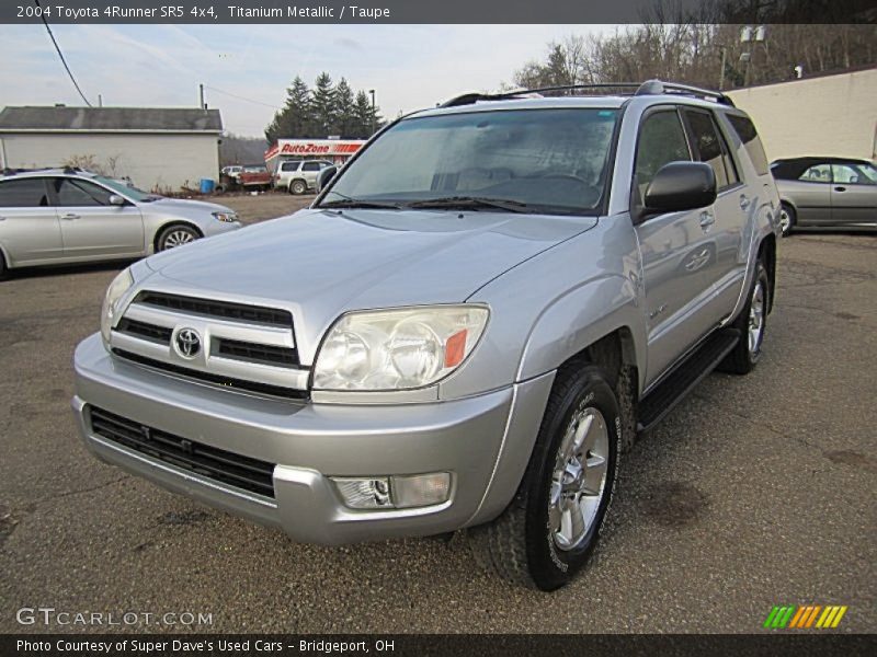 Titanium Metallic / Taupe 2004 Toyota 4Runner SR5 4x4