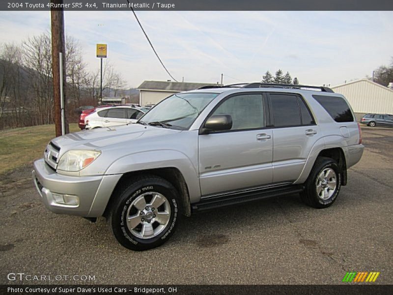 Titanium Metallic / Taupe 2004 Toyota 4Runner SR5 4x4