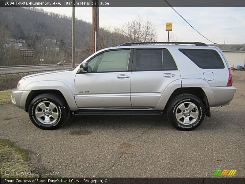Titanium Metallic / Taupe 2004 Toyota 4Runner SR5 4x4