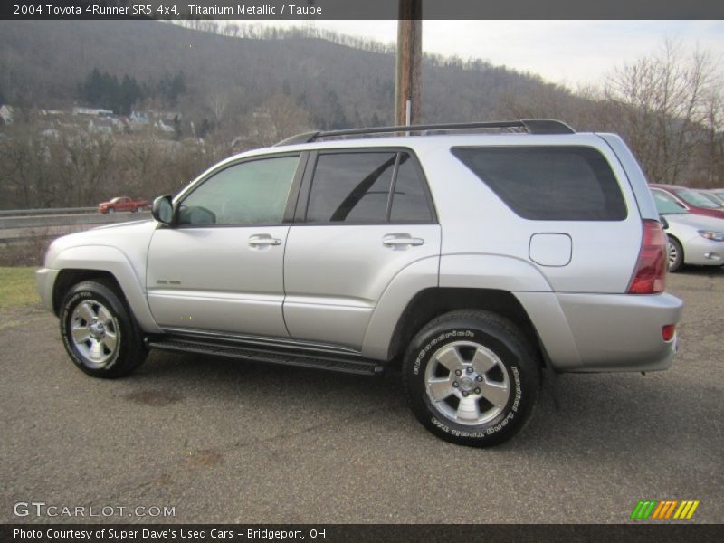 Titanium Metallic / Taupe 2004 Toyota 4Runner SR5 4x4