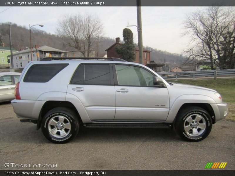 Titanium Metallic / Taupe 2004 Toyota 4Runner SR5 4x4
