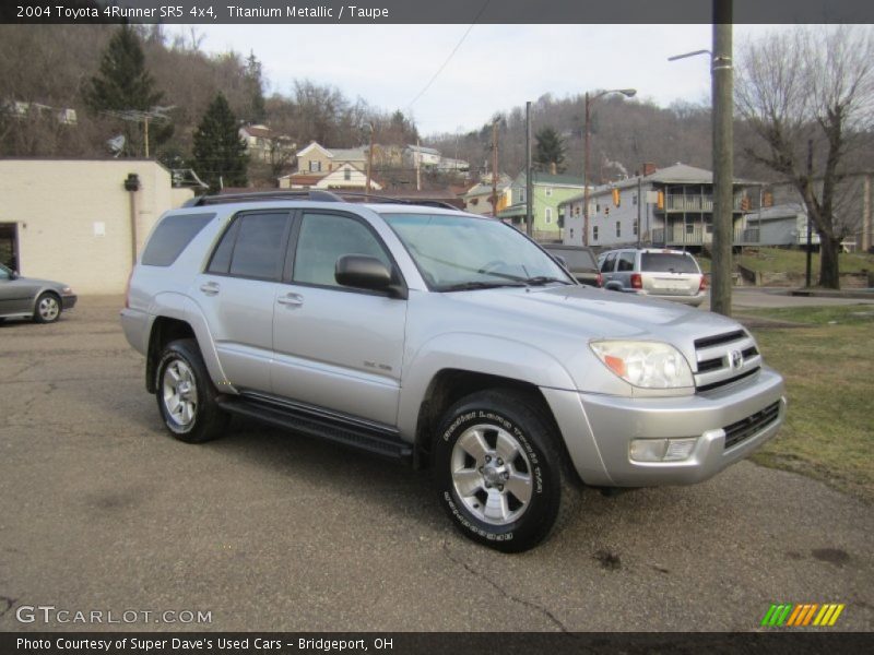 Titanium Metallic / Taupe 2004 Toyota 4Runner SR5 4x4