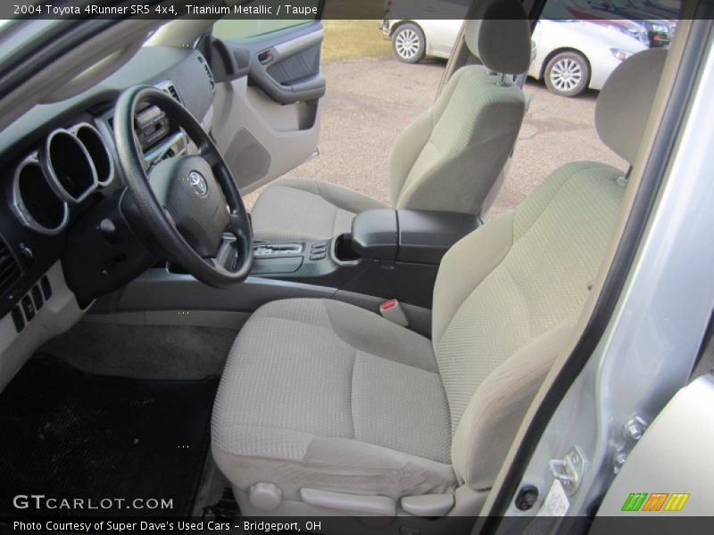 Titanium Metallic / Taupe 2004 Toyota 4Runner SR5 4x4