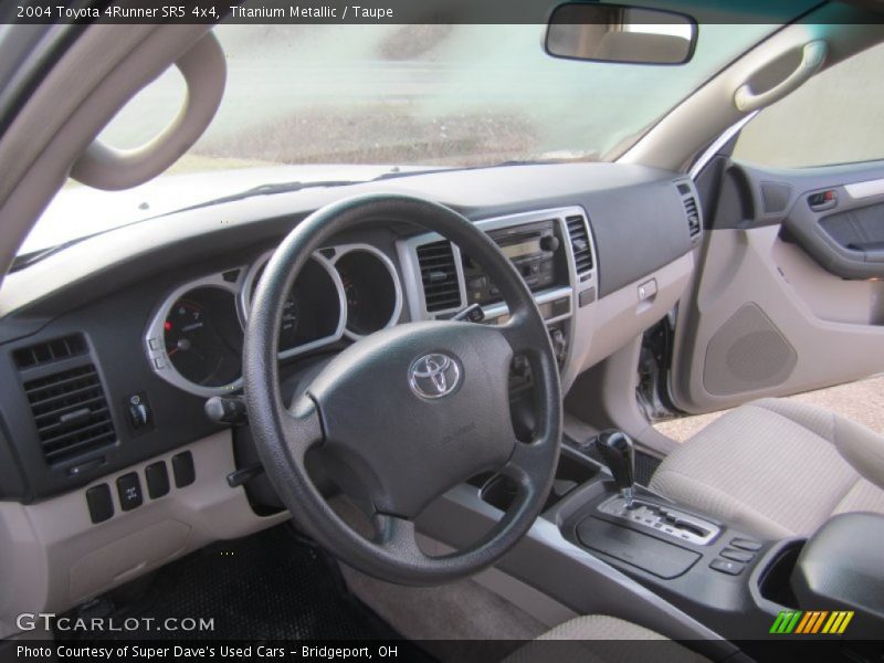Titanium Metallic / Taupe 2004 Toyota 4Runner SR5 4x4