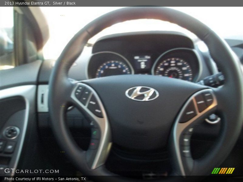 Silver / Black 2013 Hyundai Elantra GT