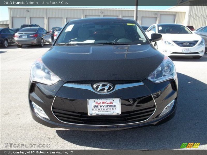 Ultra Black / Gray 2013 Hyundai Veloster