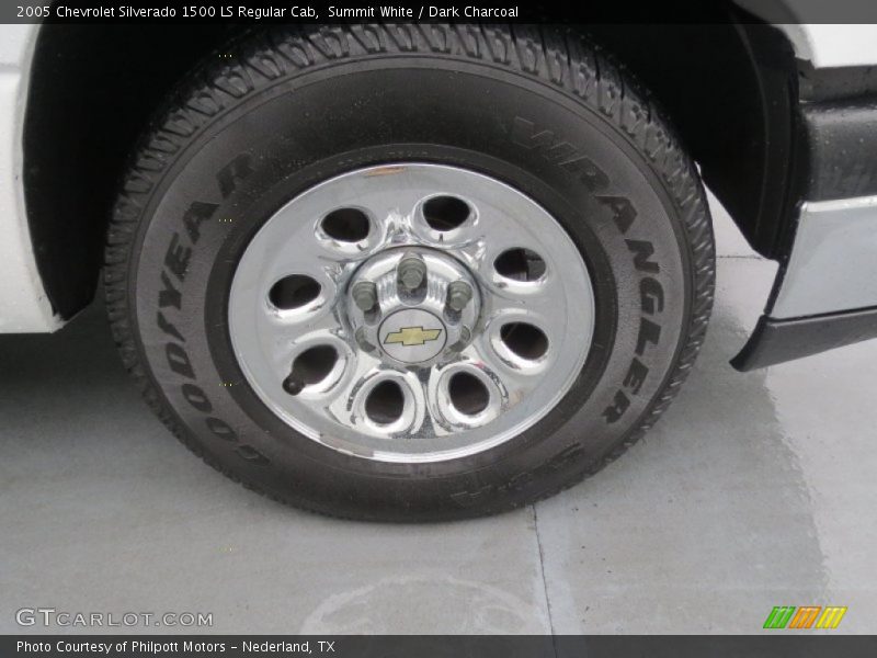 Summit White / Dark Charcoal 2005 Chevrolet Silverado 1500 LS Regular Cab