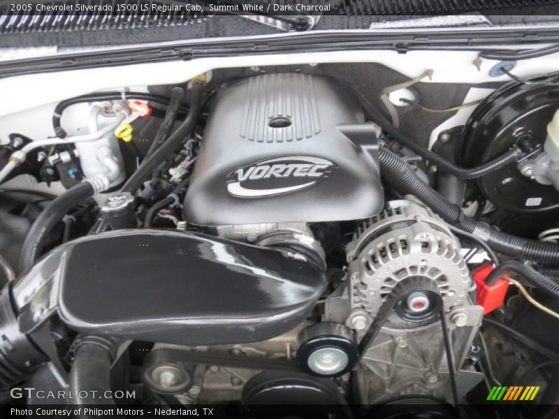 Summit White / Dark Charcoal 2005 Chevrolet Silverado 1500 LS Regular Cab