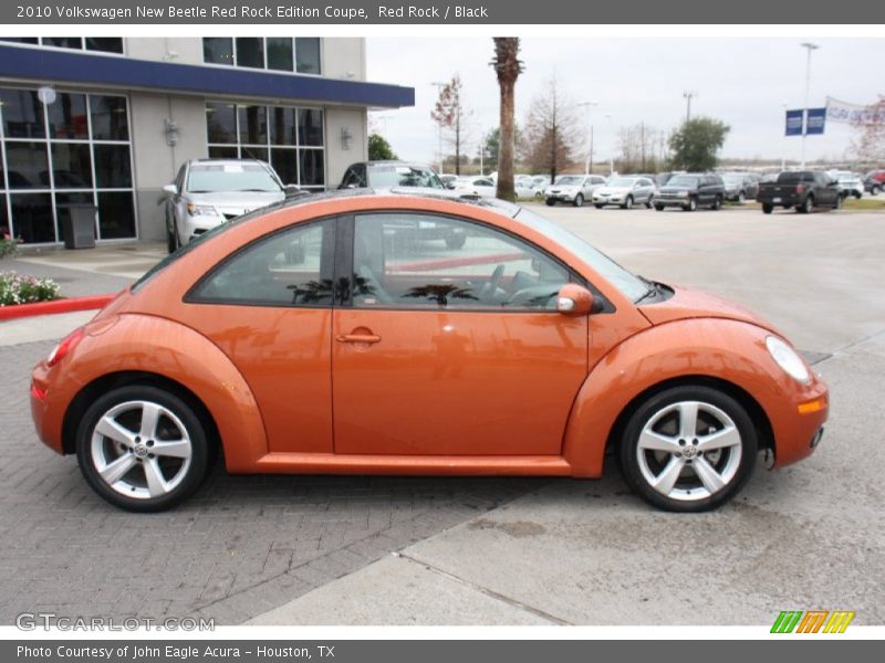 Red Rock / Black 2010 Volkswagen New Beetle Red Rock Edition Coupe