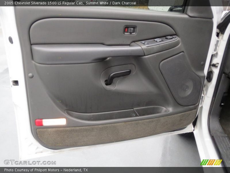 Summit White / Dark Charcoal 2005 Chevrolet Silverado 1500 LS Regular Cab