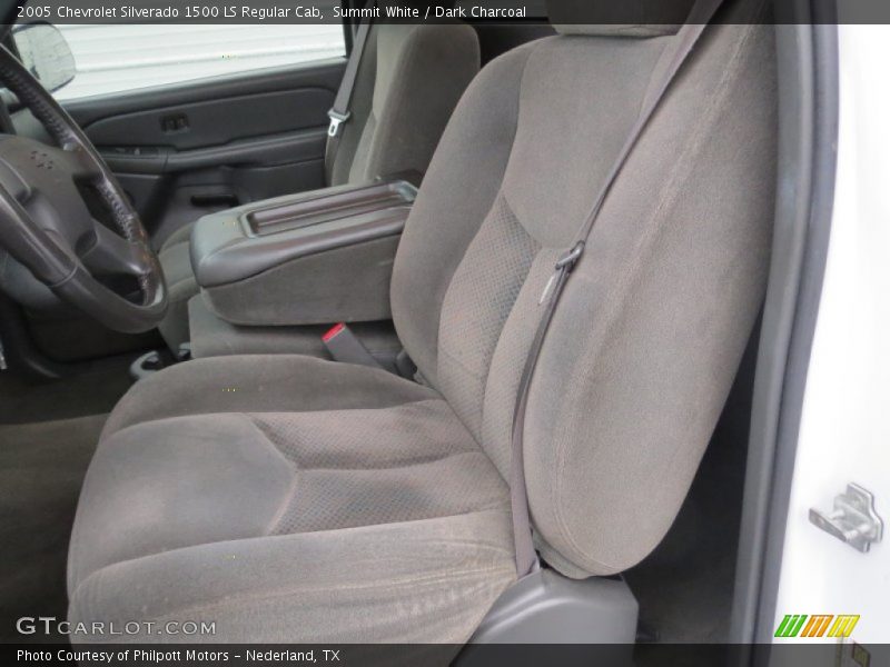 Summit White / Dark Charcoal 2005 Chevrolet Silverado 1500 LS Regular Cab