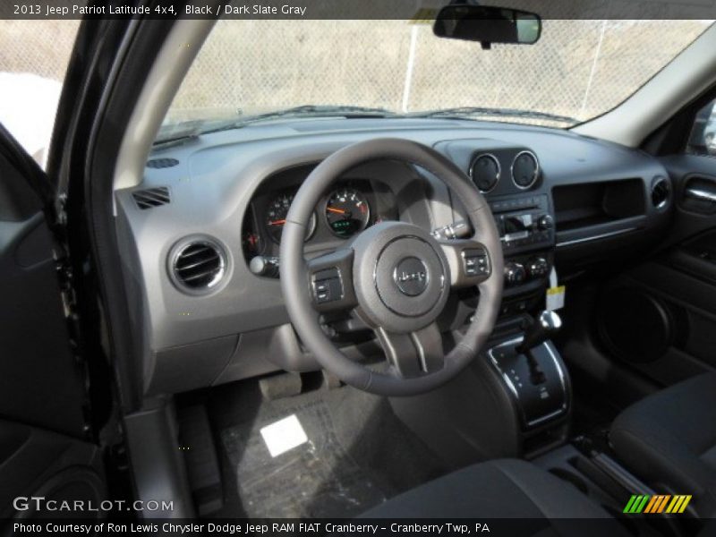 Black / Dark Slate Gray 2013 Jeep Patriot Latitude 4x4