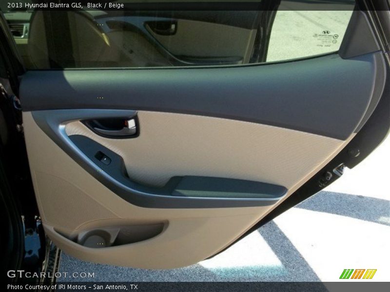 Black / Beige 2013 Hyundai Elantra GLS