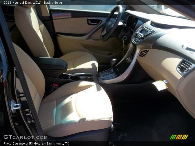 Black / Beige 2013 Hyundai Elantra GLS