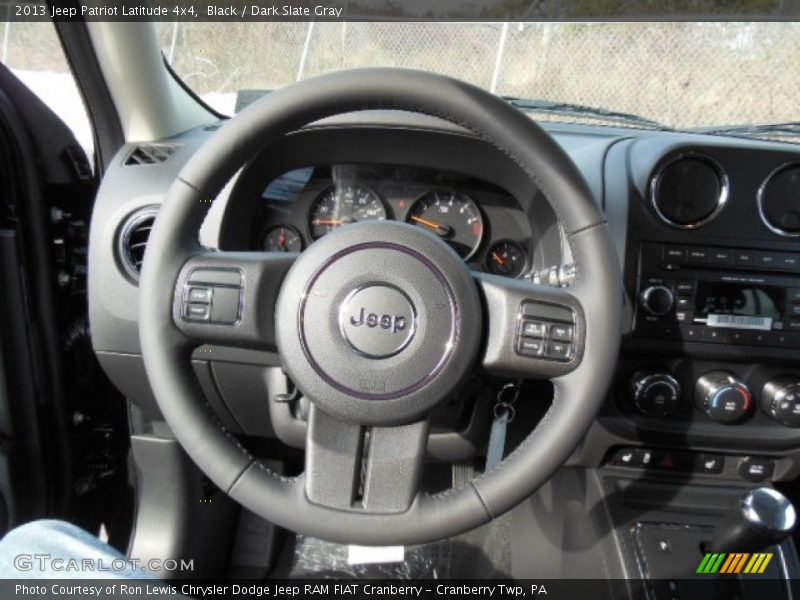 Black / Dark Slate Gray 2013 Jeep Patriot Latitude 4x4