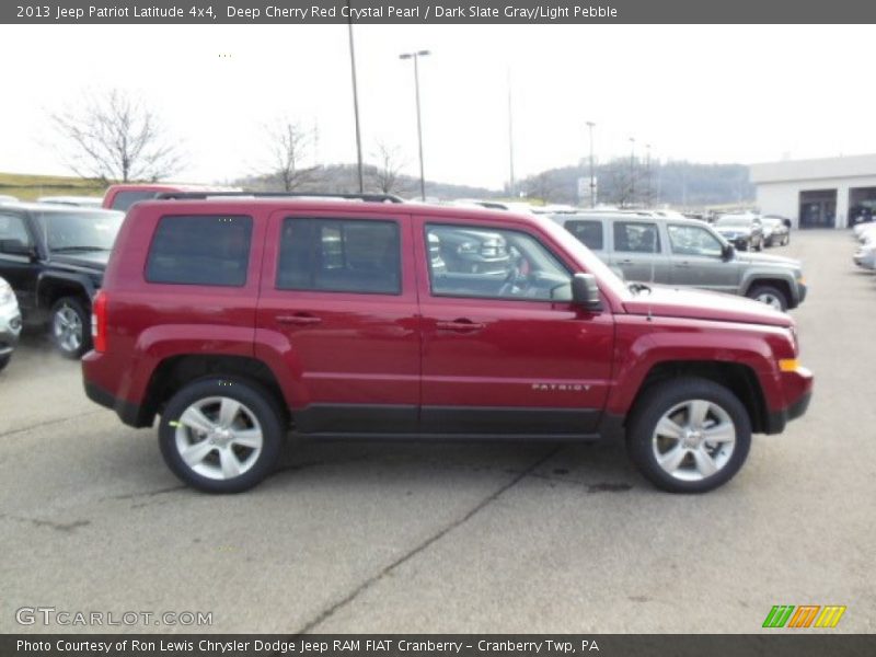 Deep Cherry Red Crystal Pearl / Dark Slate Gray/Light Pebble 2013 Jeep Patriot Latitude 4x4
