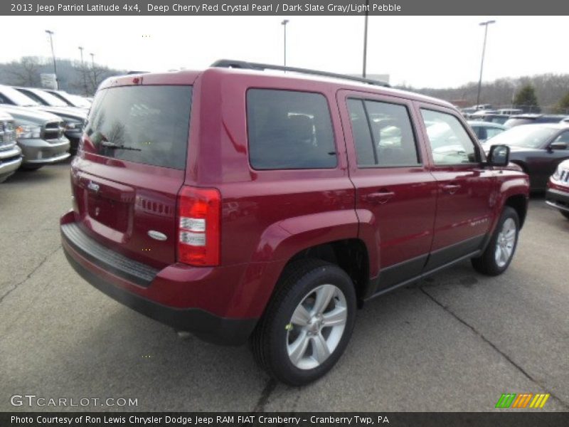 Deep Cherry Red Crystal Pearl / Dark Slate Gray/Light Pebble 2013 Jeep Patriot Latitude 4x4