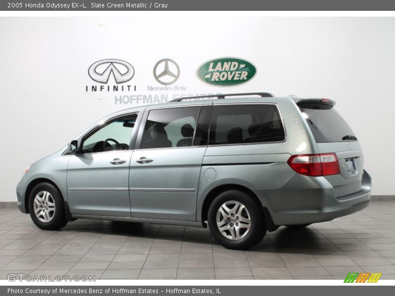 Slate Green Metallic / Gray 2005 Honda Odyssey EX-L