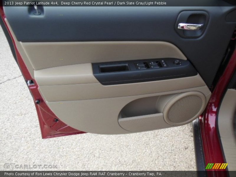 Deep Cherry Red Crystal Pearl / Dark Slate Gray/Light Pebble 2013 Jeep Patriot Latitude 4x4