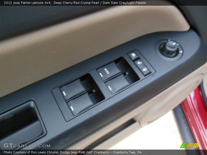Deep Cherry Red Crystal Pearl / Dark Slate Gray/Light Pebble 2013 Jeep Patriot Latitude 4x4