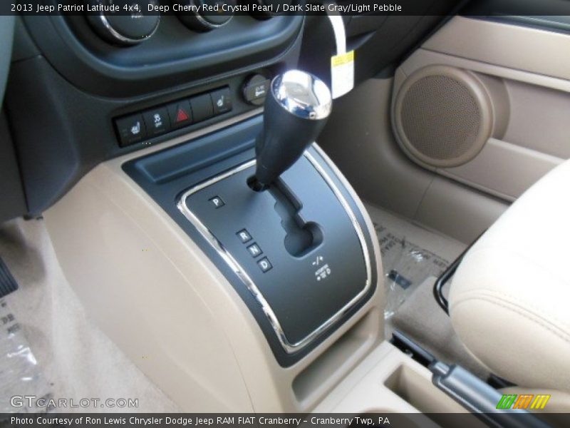 Deep Cherry Red Crystal Pearl / Dark Slate Gray/Light Pebble 2013 Jeep Patriot Latitude 4x4