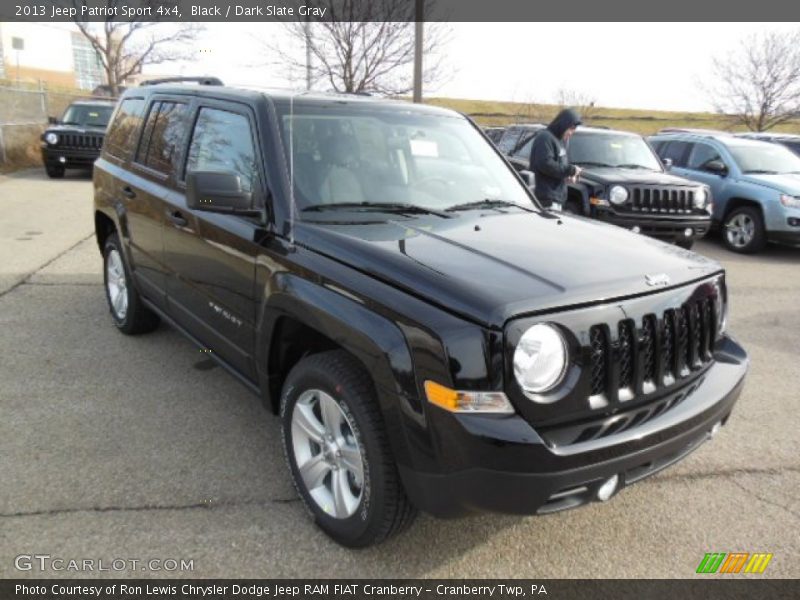 Black / Dark Slate Gray 2013 Jeep Patriot Sport 4x4
