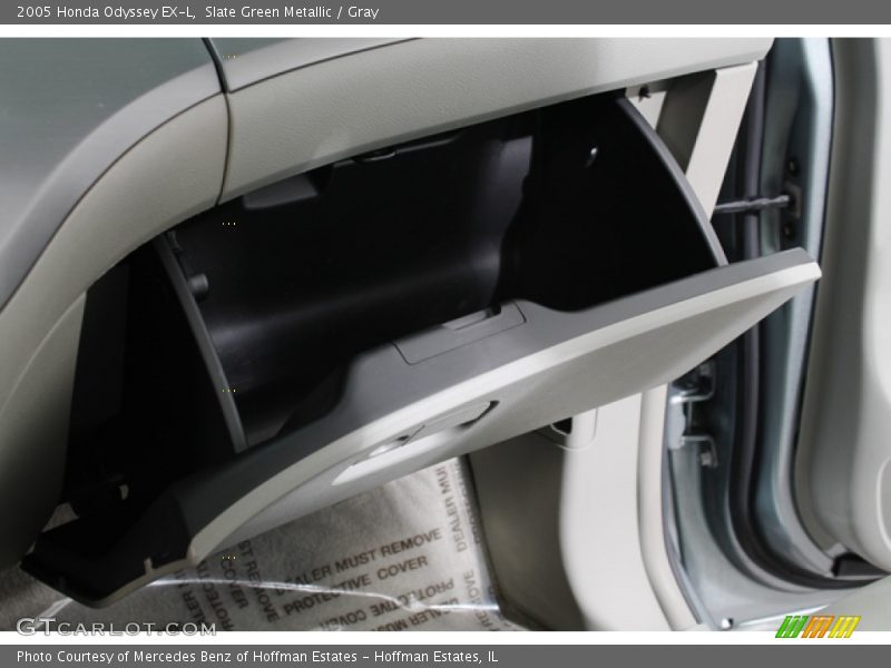 Slate Green Metallic / Gray 2005 Honda Odyssey EX-L