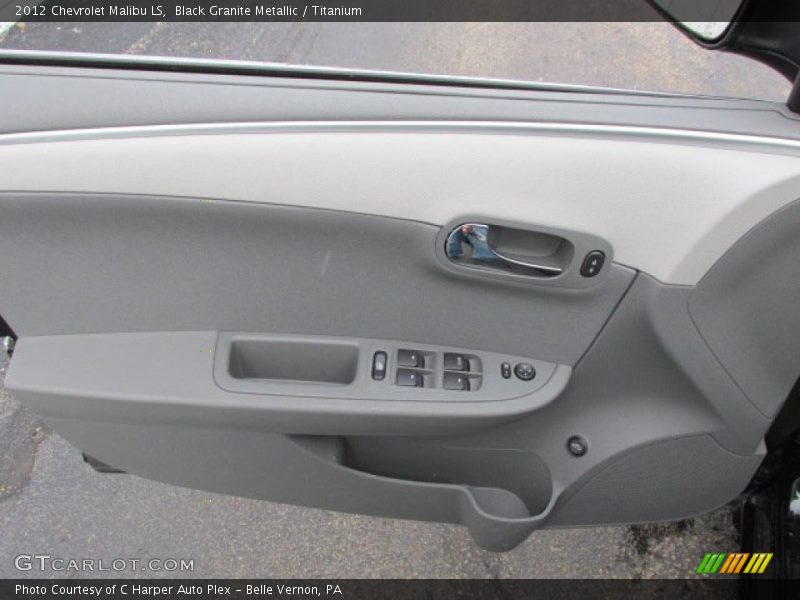 Black Granite Metallic / Titanium 2012 Chevrolet Malibu LS