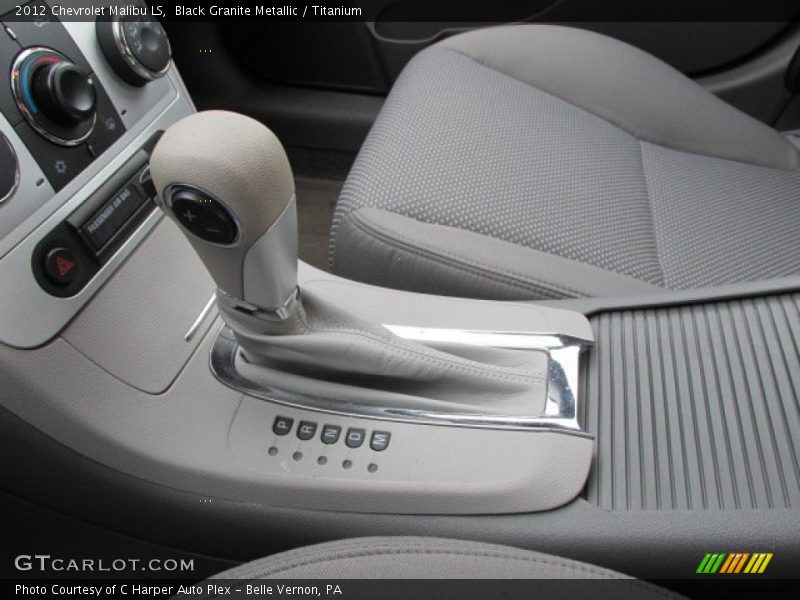 Black Granite Metallic / Titanium 2012 Chevrolet Malibu LS