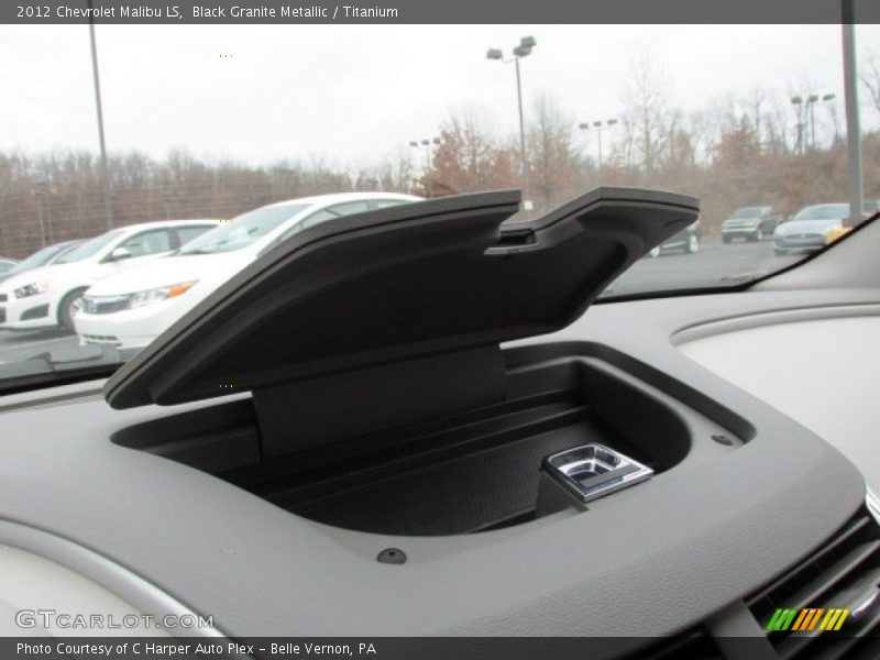 Black Granite Metallic / Titanium 2012 Chevrolet Malibu LS