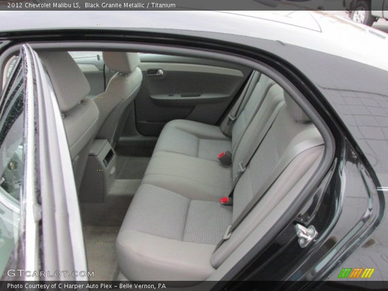 Black Granite Metallic / Titanium 2012 Chevrolet Malibu LS