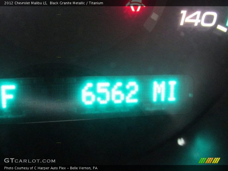 Black Granite Metallic / Titanium 2012 Chevrolet Malibu LS