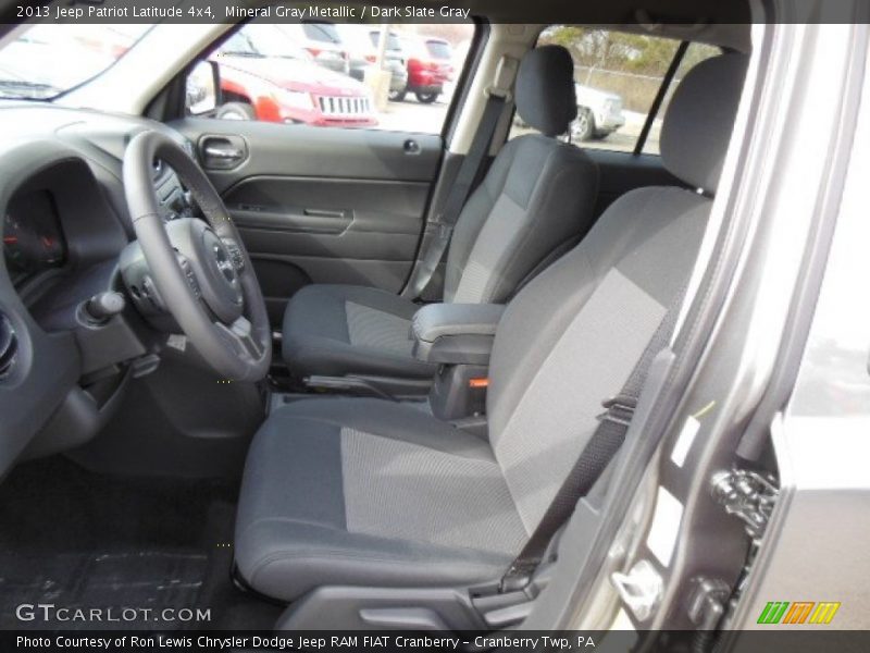 Mineral Gray Metallic / Dark Slate Gray 2013 Jeep Patriot Latitude 4x4