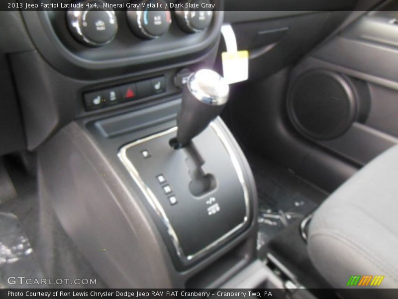 Mineral Gray Metallic / Dark Slate Gray 2013 Jeep Patriot Latitude 4x4