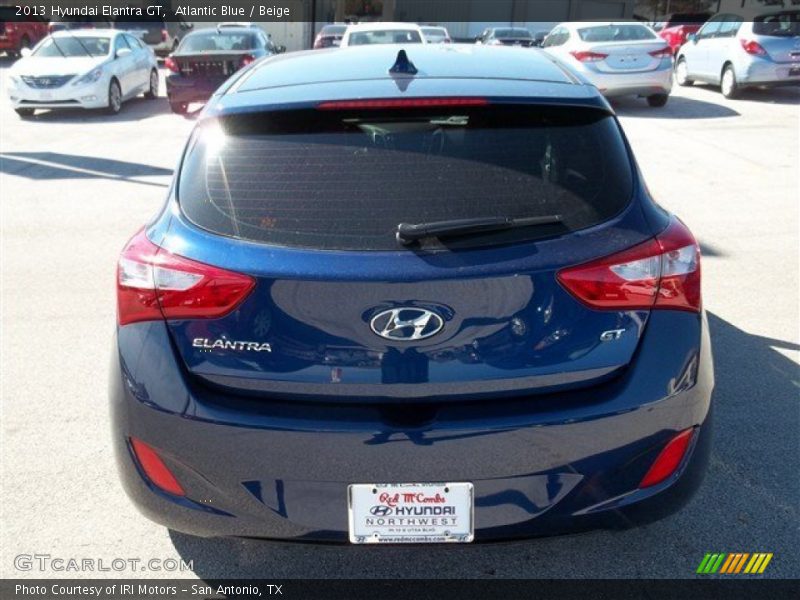 Atlantic Blue / Beige 2013 Hyundai Elantra GT