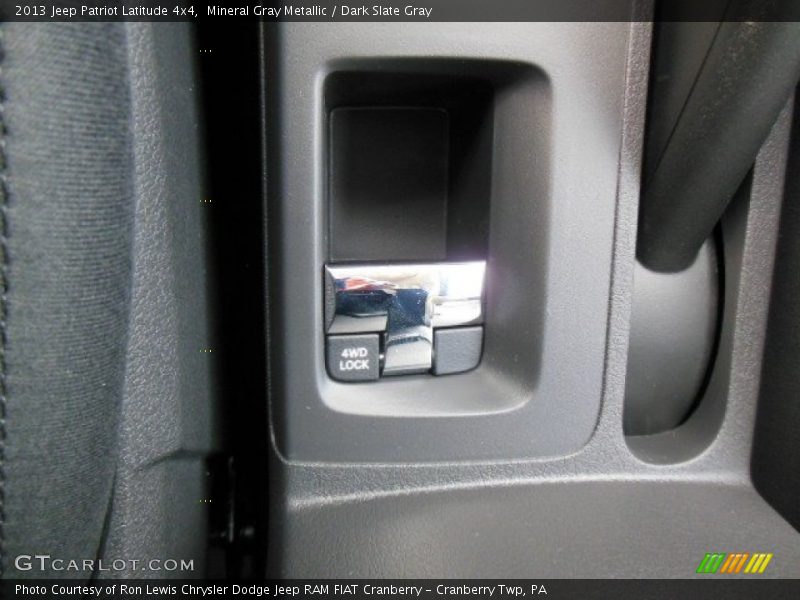 Mineral Gray Metallic / Dark Slate Gray 2013 Jeep Patriot Latitude 4x4
