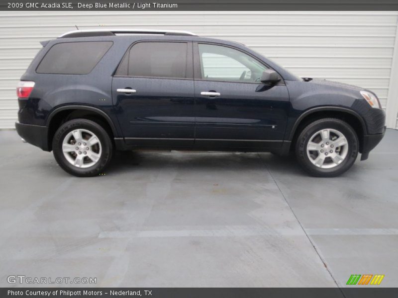  2009 Acadia SLE Deep Blue Metallic