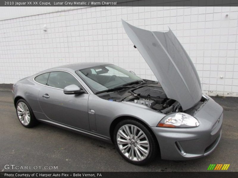 Lunar Grey Metallic / Warm Charcoal 2010 Jaguar XK XK Coupe